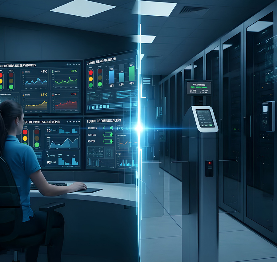 Monitoreo y Control de Acceso al Site